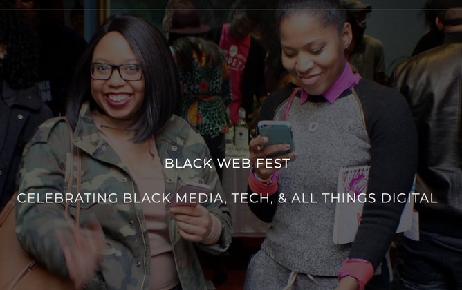 Cover image for Welcome new GftW awardee: Black Web Fest 