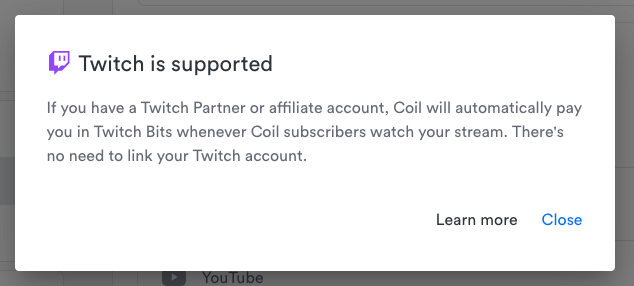 Twitch is Supported